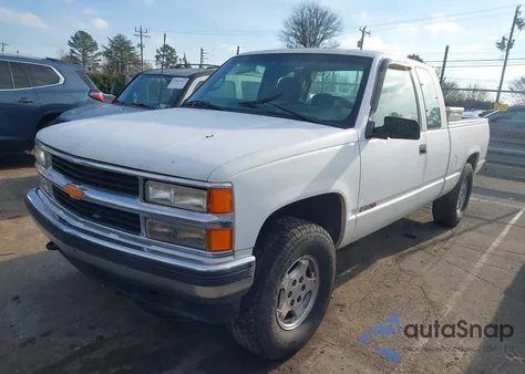 1998 Chevrolet K1500 Fleetside from USA, damaged, VIN 2GCEK19R4W1105841
